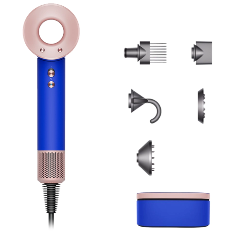 Фен Dyson Supersonic HD07, синий румянец (Blue Blush)